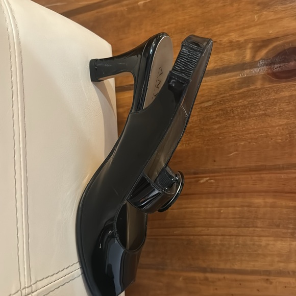 Anyi Lu black heels 37 1/2 - Picture 6 of 10